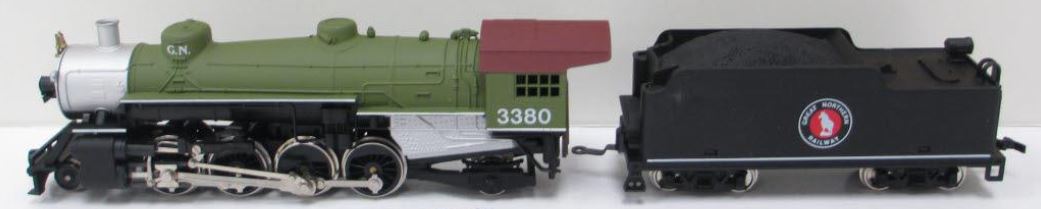 HO Scale - Mehano - 9355 - Locomotive, Steam, 2-8-2 Mikado - Great Northern - 3380