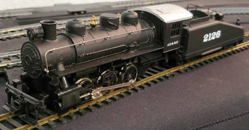 HO Scale - Bachmann - 50502 - Locomotive, Steam, 0-6-0 USRA - Santa Fe - 2126