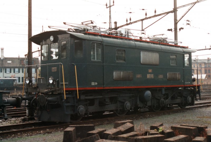 Vehicle - Rail - Locomotive - Electric - BE 4/4
