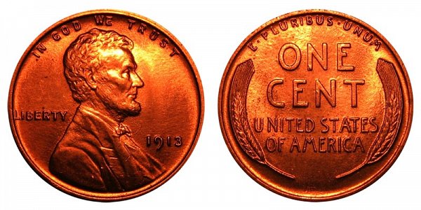 US Coin - 1913 - Lincoln Cent - Philadelphia