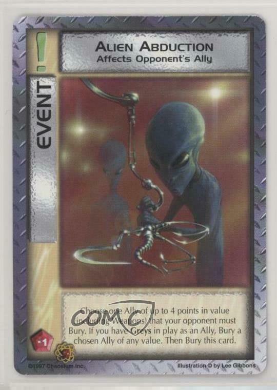 Mythos CCG - Alien Abduction