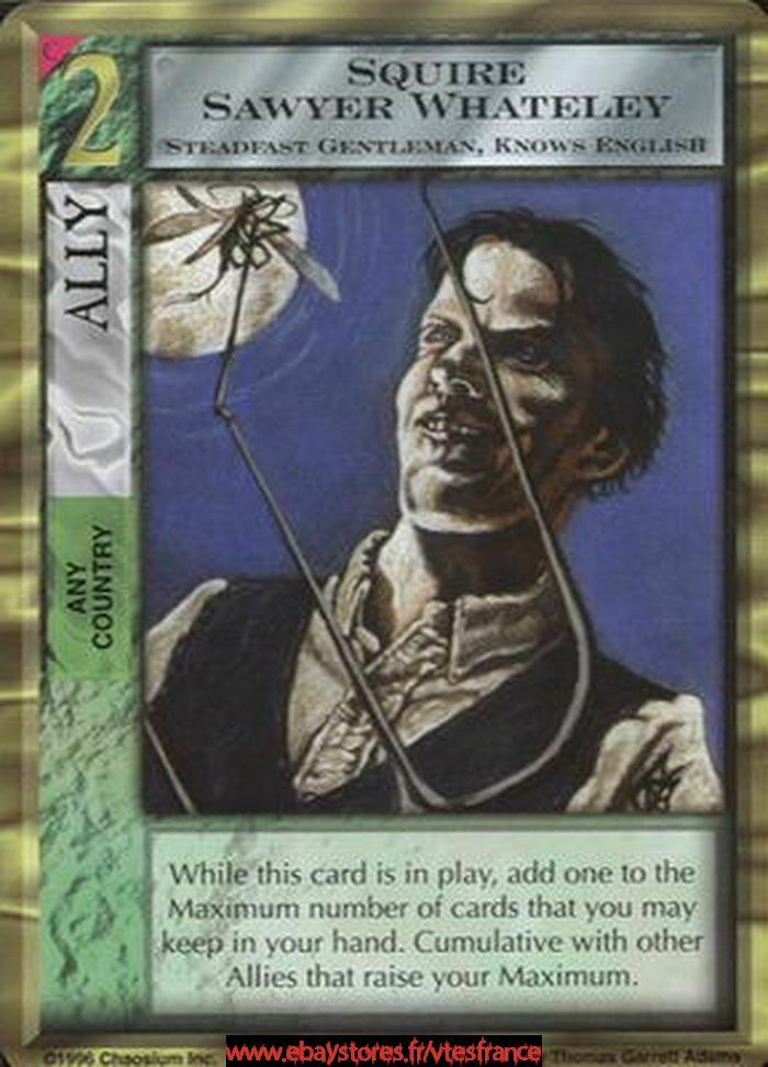 Mythos CCG - Squire Sawyer Whateley