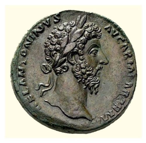 Ancient Coin - Marcus Aurelius - Sestertius