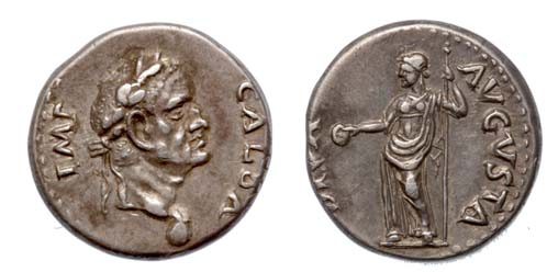 Ancient Coin - Galba - Denarius