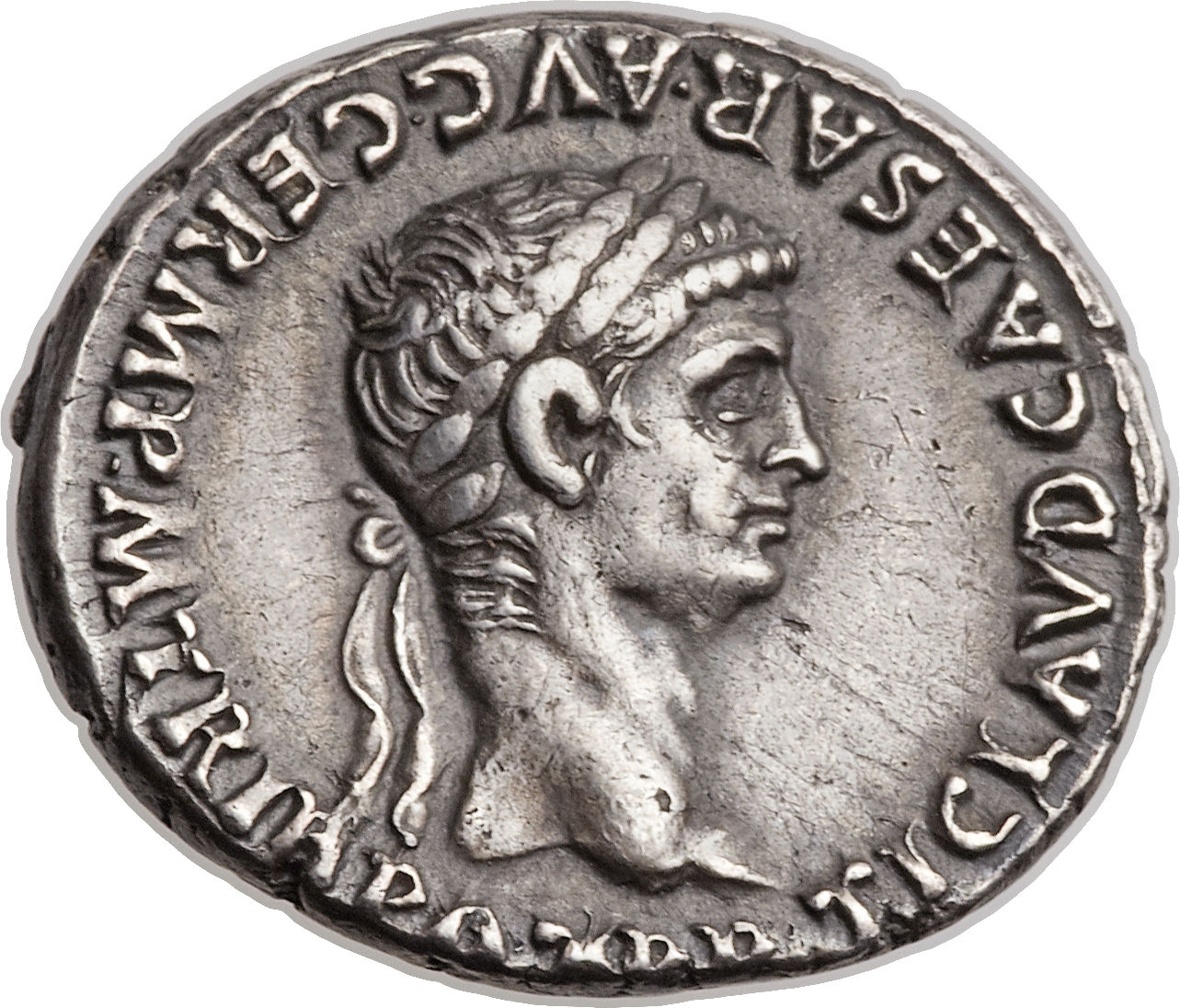 Ancient Coin - Claudius - Denarius