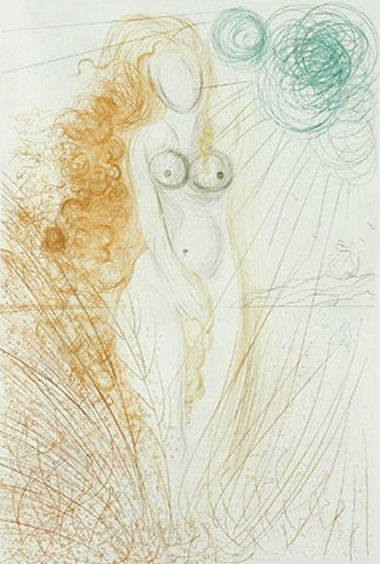 Dali Print - La Naissance de Venus