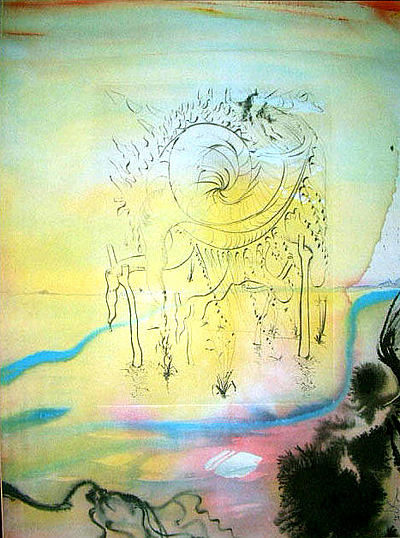Dali Print - Moses Saved from the Waters
