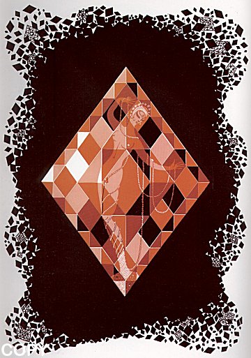 Erte Print - Diamonds