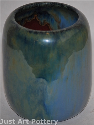 Fulper Pottery - Basic Vase - Green, Dark