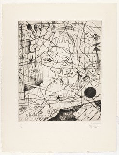 Joan Miro Print - Portrait of Miro