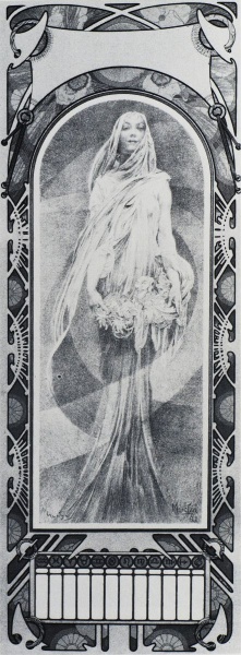 Alphonse Mucha Print - L
