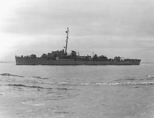 Axis & Allies War at Sea - USS Samuel B. Roberts