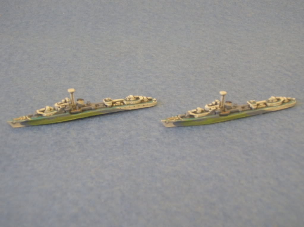 Axis & Allies War at Sea - HMS Saumarez