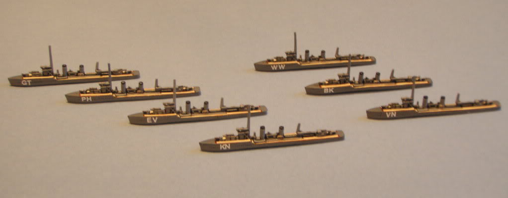 Axis & Allies War at Sea - Hr. Ms. Witte de With