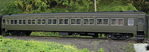 HO Scale - Rapido Trains - 109048 - Passenger Car, Lightweight, Osgood Bradley - Boston & Maine - Unnumbered