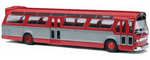 HO Scale - Busch - 44501 - Bus, GM New Look - Painted/Lettered
