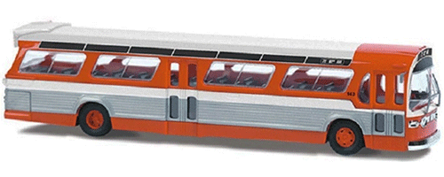 HO Scale - Busch - 44509 - Bus, GM New Look - Painted/Lettered