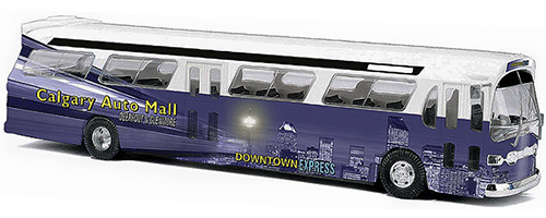 HO Scale - Busch - 44535 - Bus, GM New Look - Painted/Lettered