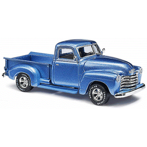 HO Scale - Busch - 48231 - 1950 Chevrolet Step Side Pickup Truck - Painted/Unlettered