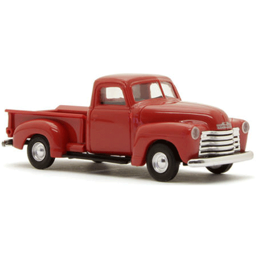 HO Scale - Busch - 48281 - 1950 Chevrolet Step Side Pickup Truck - Painted/Unlettered