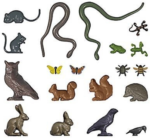 HO Scale - Busch - 1153 - Various - Animals