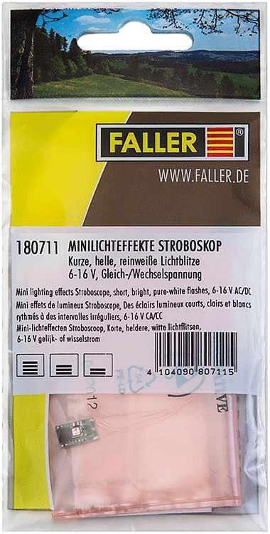 HO Scale - Faller - 180711 - Lighting for Stroboscope Effects - Painted/Unlettered
