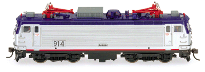 HO Scale - Atlas - 8585 - Locomotive, Electric, EMD AEM-7 - Amtrak - 914
