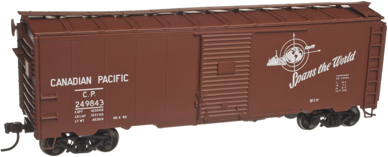 HO Scale - Atlas - 21 000 048 - Boxcar, 40 Foot, AAR 1937 - Canadian Pacific - 249799