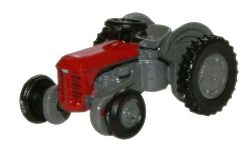 Diecast Metal Vehicles - Oxford Diecast - NTEA002 - Gray and Red