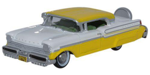 Diecast Metal Vehicles - Oxford Diecast - 87MT57002 - Moonmist Yellow and Classic White
