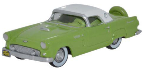 Diecast Metal Vehicles - Oxford Diecast - 87TH56003 - Sage Green with Colonial White Roof
