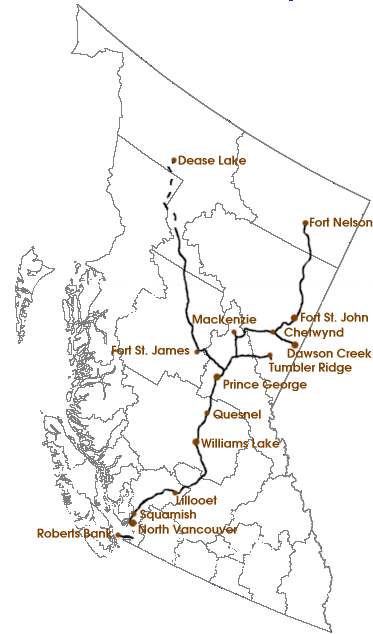 Transportation Company - British Columbia - Railroad