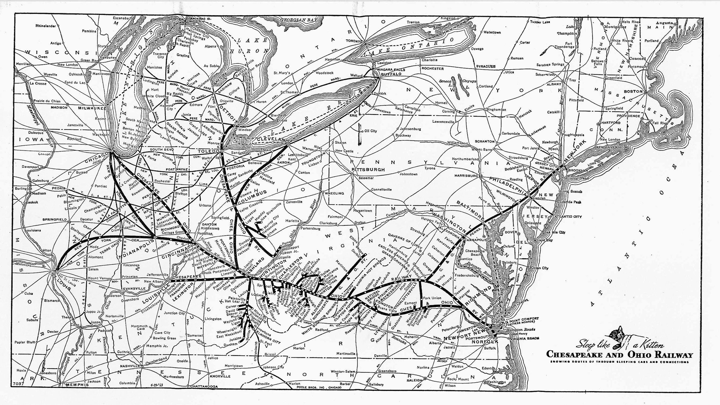 Transportation Company - Chesapeake & Ohio - Railroad