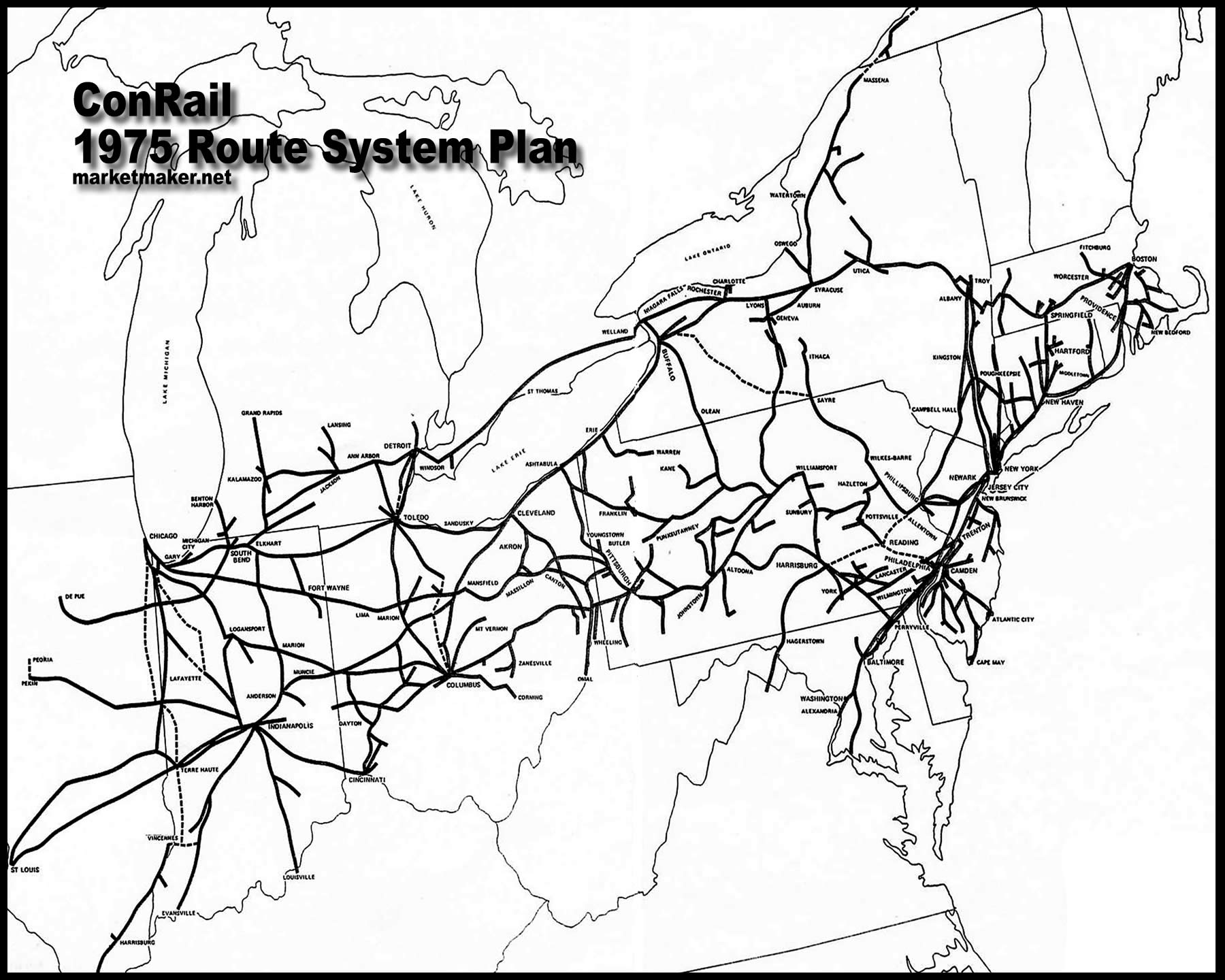 Transportation Company - Conrail - Railroad