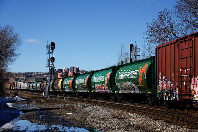 Transportation Company - Saskatchewan Grain Car - Railroad Equipment