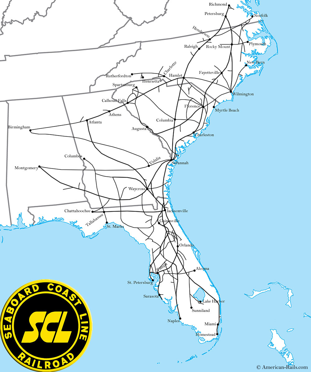 Transportation Company - Seaboard Coast Line - Railroad