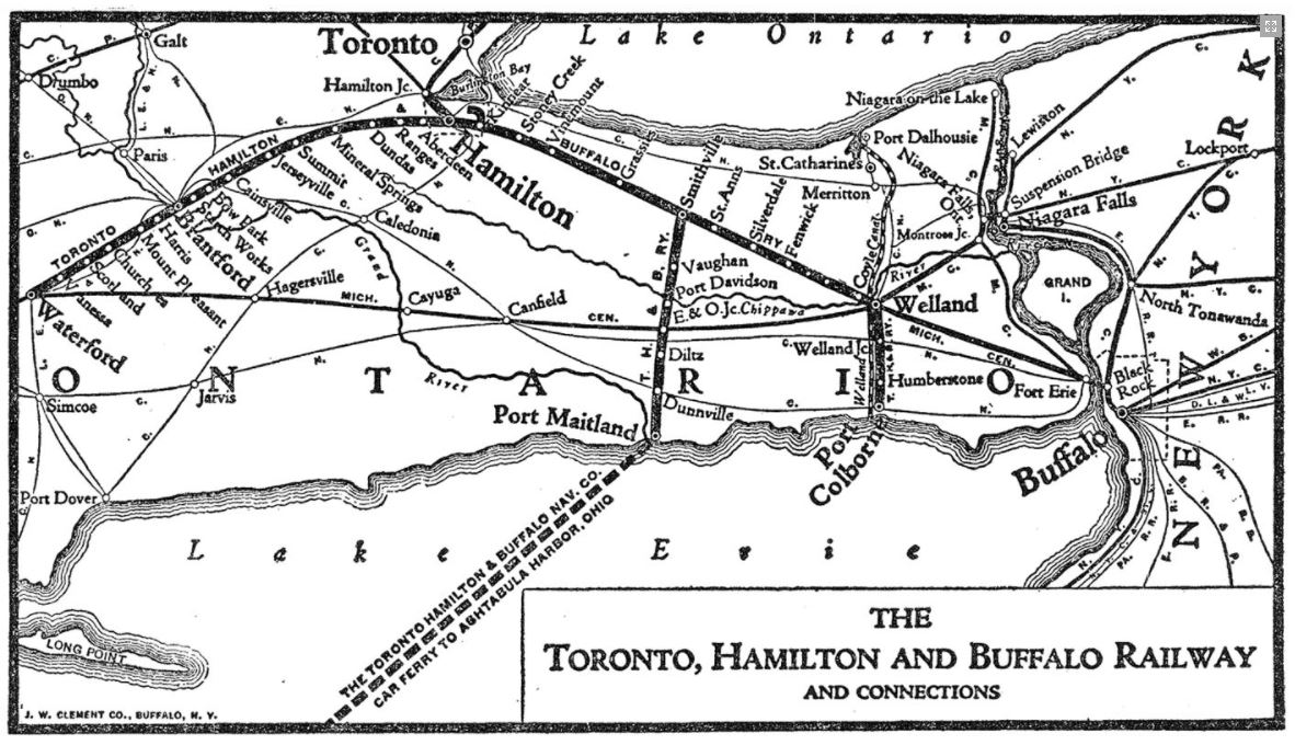 Transportation Company - Toronto Hamilton & Buffalo - Railroad