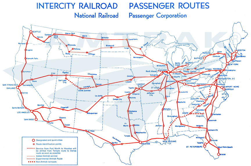 Transportation Company - Amtrak - Railroad
