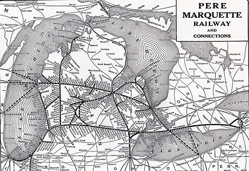 Transportation Company - Pere Marquette - Railroad