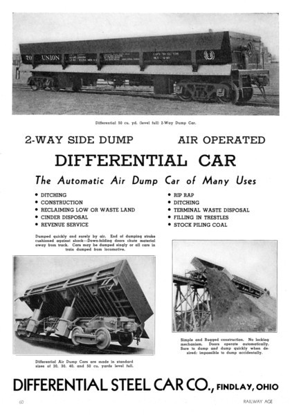 Transportation Company - Differential Car Company (Difco) - Railroad Equipment