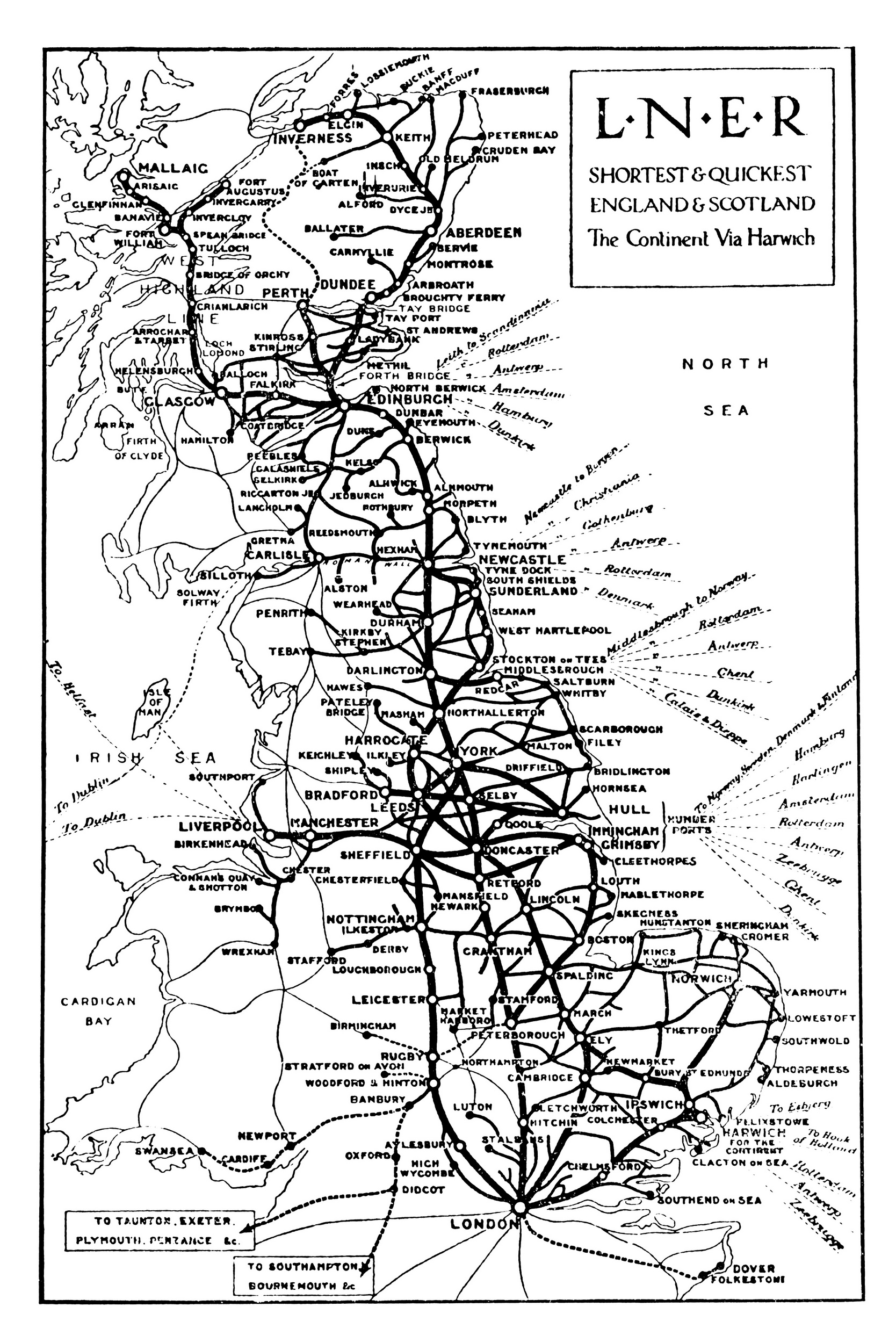 Transportation Company - London and North Eastern - Railroad