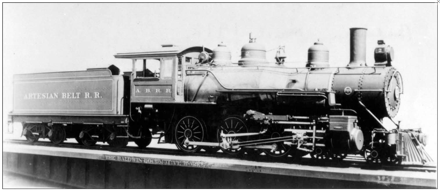 Transportation Company - Artesian Belt - Railroad