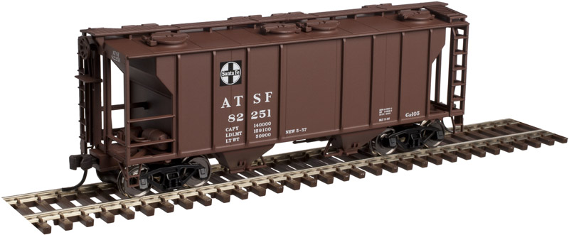 N Scale - Loco-Motives - 12090 - Covered Hopper, 2-Bay, PS2 - Southern
