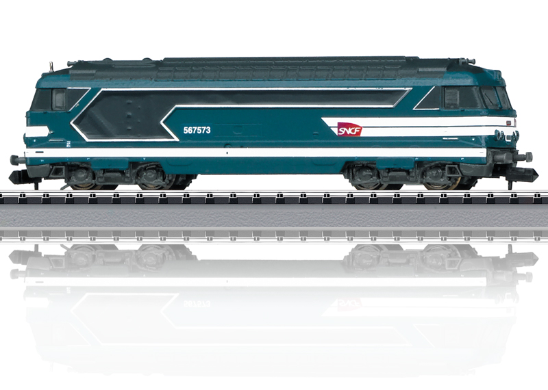 N Scale - Minitrix - 12190 - Locomotive, Diesel, SNCF BB 67000 - SNCF ...