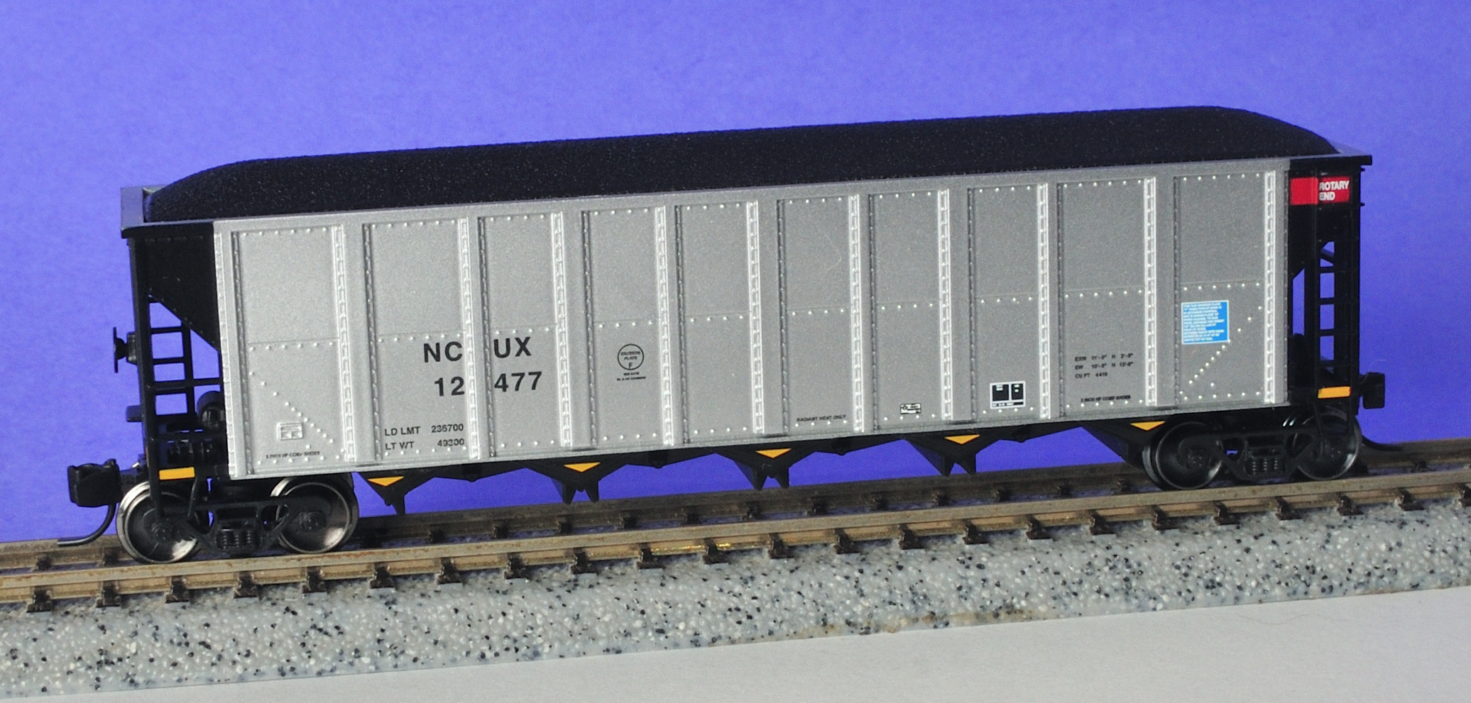 N Scale Fox Valley FVM10119 Open Hopper 5 Bay Trinity RD IV