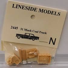 N Scale - Lineside Models - 2202 - Vehicle, Ford, E-350 - Undecorated