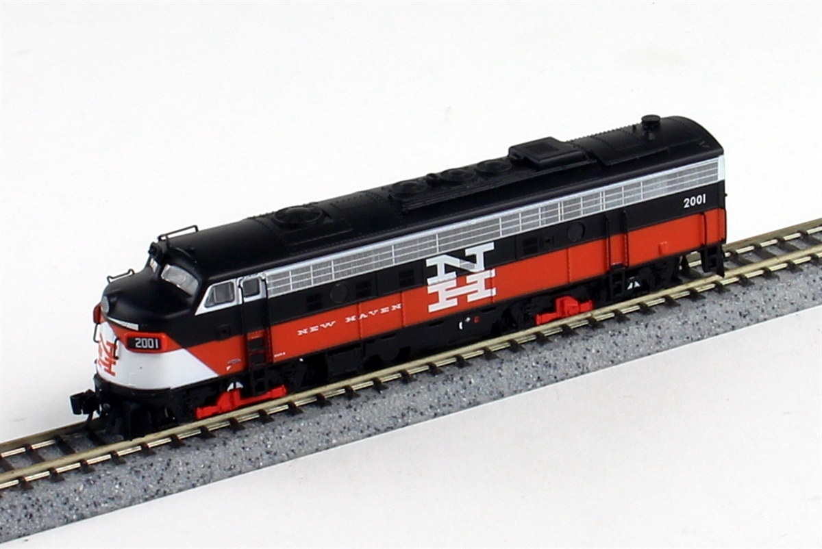N Scale - Rapido Trains - 15509 - Locomotive, Diesel, EMD FL9 - New Haven - 2001