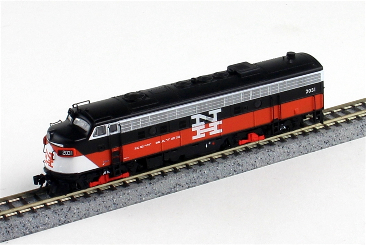 N Scale - Rapido Trains - 15520 - Locomotive, Diesel, EMD FL9 - New Haven - 2037