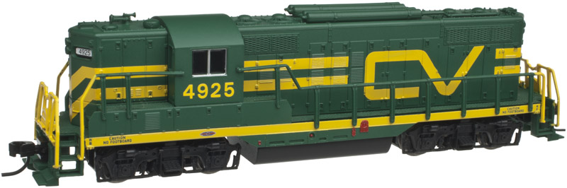 N Scale - Atlas - 40 001 817 - Locomotive, Diesel, EMD GP9 - Central Vermont - 4927