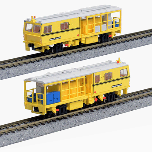 N Scale - Greenmax - 4709 - Maintenance of Way Equipment, Plasser & Theurer C.A.T. 09-16